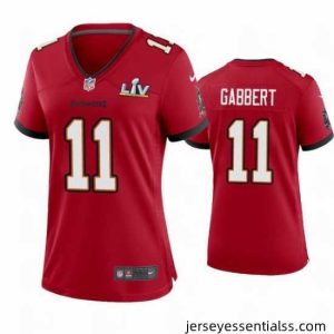 Blaine Gabbert Buccaneers Red Super Bowl Lv Game Jersey
