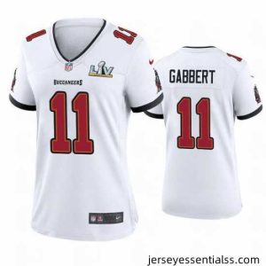 Blaine Gabbert Buccaneers White Super Bowl Lv Game Jersey