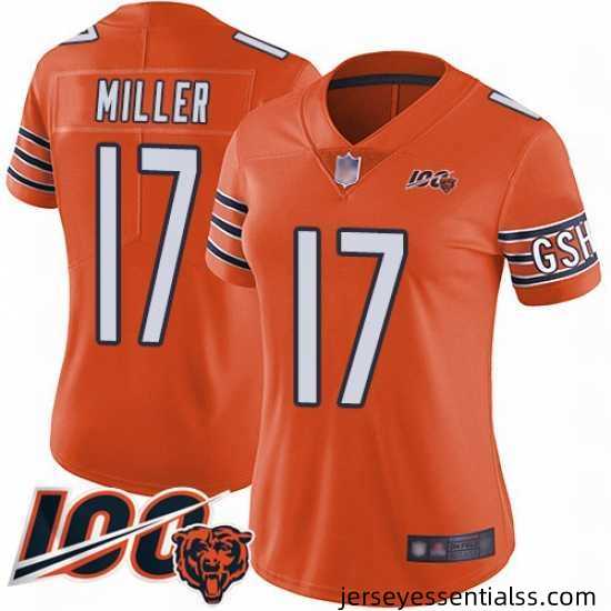 Women-Chicago-Bears-17-Anthony-Miller-Orange-Alternate-100th-Season-Limited-Football-Jersey-708748_21769_550X550