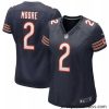 Chicago Bears 2 D J  Moore Navy Stitched Game Jersey