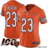 Chicago Bears 23 Devin Hester Orange Alternate 100th Season Limited Football Jersey