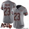 Chicago Bears 23 Kyle Fuller Limited Silver Inverted Legend 100th Season Football Jersey