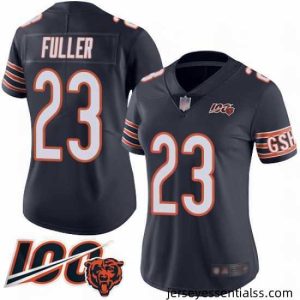 Chicago Bears 23 Kyle Fuller Navy Blue Team Color 100th Season Limited Football Jersey
