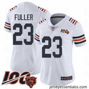 Chicago Bears 23 Kyle Fuller White 100th Season Limited Football Jersey