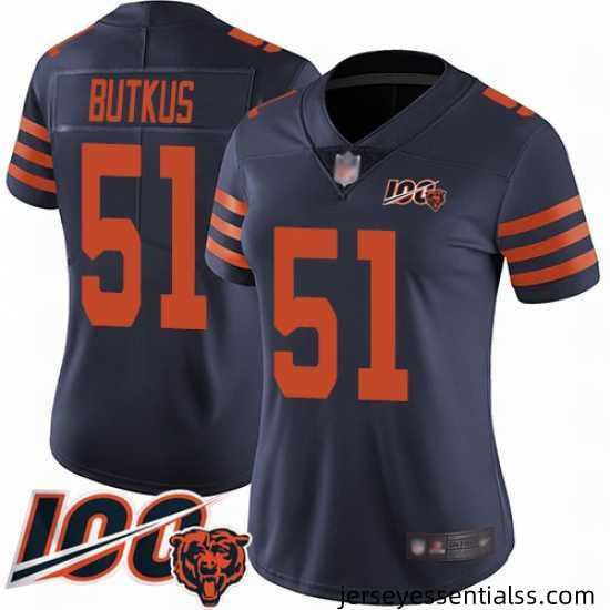 Women-Chicago-Bears-51-Dick-Butkus-Limited-Navy-Blue-Rush-Vapor-Untouchable-100th-Season-Football-Jersey-709134_21769_550X550