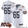 Chicago Bears 65 Cody Whitehair White 100th Season Limited Football Jersey