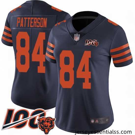 Women-Chicago-Bears-84-Cordarrelle-Patterson-Limited-Navy-Blue-Rush-Vapor-Untouchable-100th-Season-Football-Jersey-709342_21769_550X550