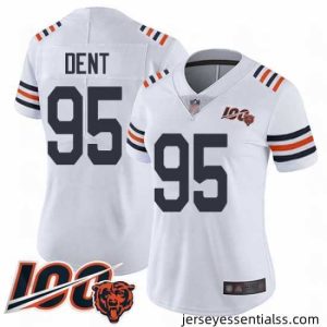 Chicago Bears 95 Richard Dent White 100th Season Limited Football Jersey