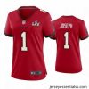 Greg Joseph Buccaneers Red Super Bowl Lv Game Jersey
