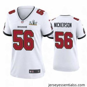 Hardy Nickerson Buccaneers White Super Bowl Lv Game Jersey