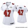 John Lynch Buccaneers White Super Bowl Lv Game Fashion Jersey