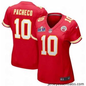 Kansas City Chiefs 10 Isiah Pacheco Red 2023 F.U.S.E  Vapor Untouchable Limited Stitched 2024 Super Bowl LVIII Jersey