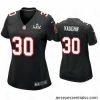 Ke'Shawn Vaughn Buccaneers Black Super Bowl Lv Game Fashion Jersey