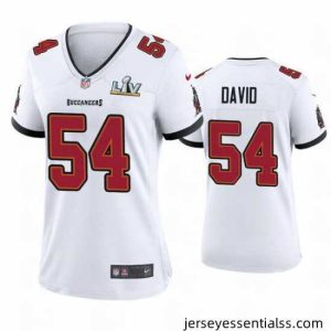 Lavonte David Buccaneers White Super Bowl Lv Game Jersey
