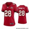 Leonard Fournette Buccaneers Red Super Bowl Lv Game Jersey