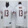 New Bears #13 Kevin White White Stitched NFL Limited Jersey