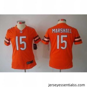 Nike Chicago Bears #15 Marshall Orange Color[NIKE LIMITED Jersey]