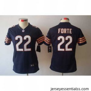 Nike Chicago Bears 22 Forte Blue[Women's NIKE LIMITED Jersey]