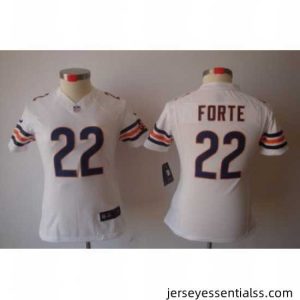 Nike Chicago Bears 22 Forte White[Women's NIKE LIMITED Jersey]