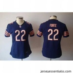 Nike Chicago Bears 22# Matt Forte Blue Jersey