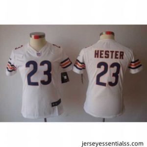 Nike Chicago Bears 23 Hester White Color[NIKE LIMITED Jersey]