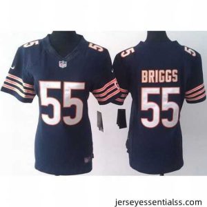 Nike Chicago Bears 55 Lance Briggs Blue LIMITED Jerseys
