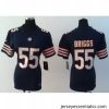 Nike Chicago Bears #55 Lance Briggs Blue NFL Jerseys