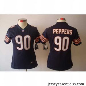 Nike Chicago Bears 90 Julius Peppers Blue Color[NIKE LIMITED Jersey]