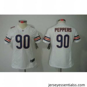 Nike Chicago Bears 90 Julius Peppers White Color[NIKE LIMITED Jersey]