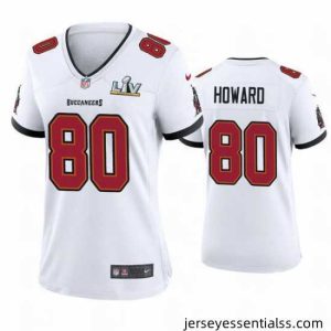 O.J. Howard Buccaneers White Super Bowl Lv Game Jersey