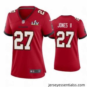 Ronald Jones Ii Buccaneers Red Super Bowl Lv Game Jersey