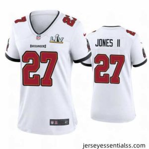 Ronald Jones Ii Buccaneers White Super Bowl Lv Game Jersey