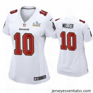 Scotty Miller Buccaneers White Super Bowl Lv Game Fashion Jersey