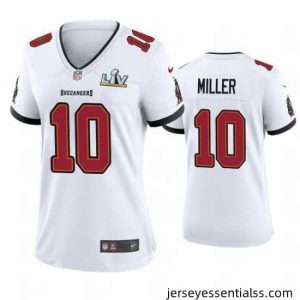 Scotty Miller Buccaneers White Super Bowl Lv Game Jersey