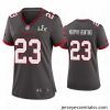 Sean Murphy Bunting Buccaneers Pewter Super Bowl Lv Game Jersey