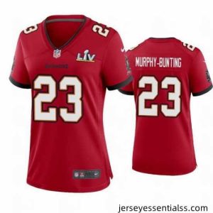 Sean Murphy Bunting Buccaneers Red Super Bowl Lv Game Jersey