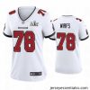 Tristan Wirfs Buccaneers White Super Bowl Lv Game Jersey