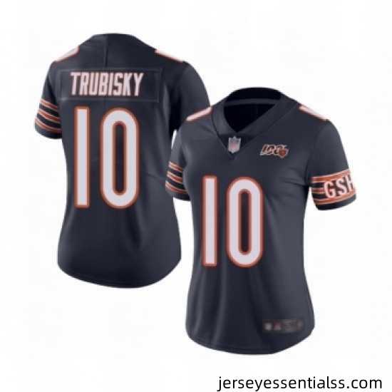 Womens-Chicago-Bears-10-Mitchell-Trubisky-Navy-Blue-Team-Color-100th-Season-Limited-Football-Jersey-560467_21769_550X550