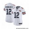 Womens Chicago Bears 12 Allen Robinson White 100th Season Limited Football Jersey