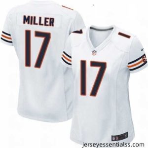Womens Nike Chicago Bears 17 Anthony Miller Game White NFL Jersey