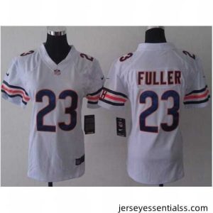 Women's Nike Chicago Bears #23 Kyle Fuller White Stitched NFL Limited Jersey