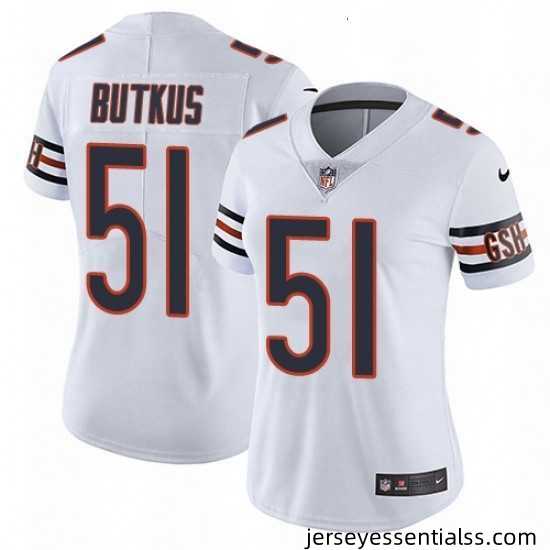 Womens-Nike-Chicago-Bears-51-Dick-Butkus-White-Vapor-Untouchable-Limited-Player-NFL-Jersey-625494_21769_550X550