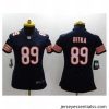 Women's Nike Chicago Bears #89 Mike Ditka Navy Blue Team Color Stitched NFL Limited Jersey