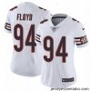 Womens Nike Chicago Bears 94 Leonard Floyd Elite White NFL Jersey