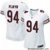 Womens Nike Chicago Bears 94 Leonard Floyd Game White NFL Jersey