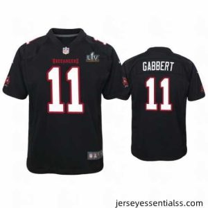 Blaine Gabbert Buccaneers Black Super Bowl Lv Game Fashion Jersey