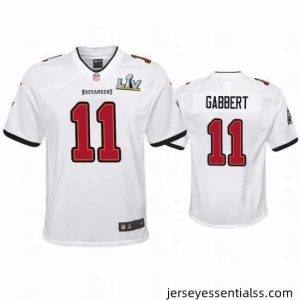 Blaine Gabbert Buccaneers White Super Bowl Lv Game Jersey