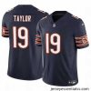 Chicago Bears 19 Tory Taylor Navy 2023 F.U.S.E  Vapor Stitched Football Jersey