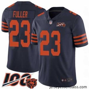 Chicago Bears 23 Kyle Fuller Limited Navy Blue Rush Vapor Untouchable 100th Season Football Jersey