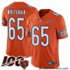 Chicago Bears 65 Cody Whitehair Orange Alternate 100th Season Limited Football Jersey
